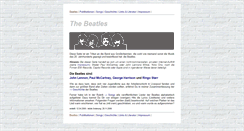 Desktop Screenshot of lennon-mccartney.de